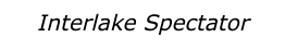 Interlake Spectator